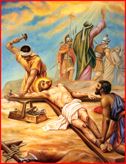 11th Station - Jesus Nailed