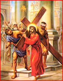 2nd Station - Jesus Carries Cross